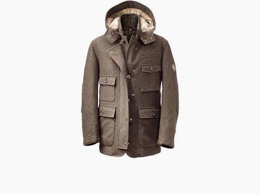 Veste de chasse Ernst avec nutria