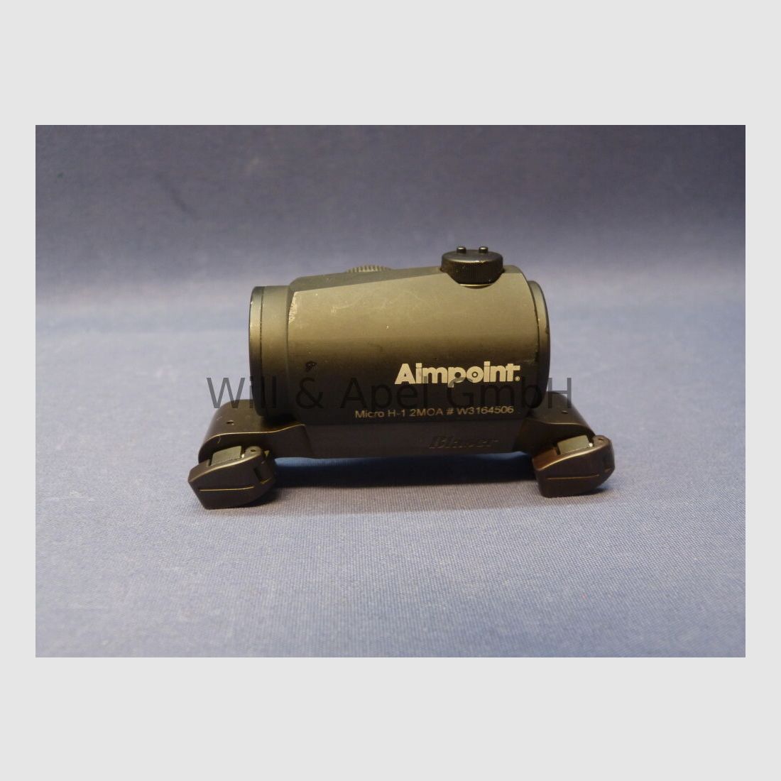 Aimpoint with Blaser saddle mount Micro H-1