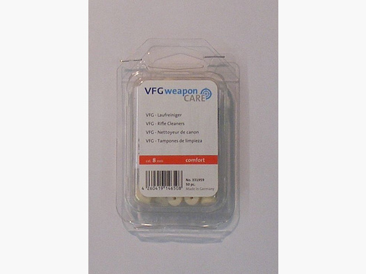 VFG Laufreiniger Comfort / 50er 8mm Reinigungszubehör für Waffen
