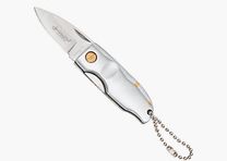 Stubby small all metal, 420rsf, with chain, two-handed knife §42a compliant legal carry