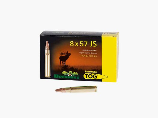 8x57 IS TOG 11,7g/181grs. Brenneke