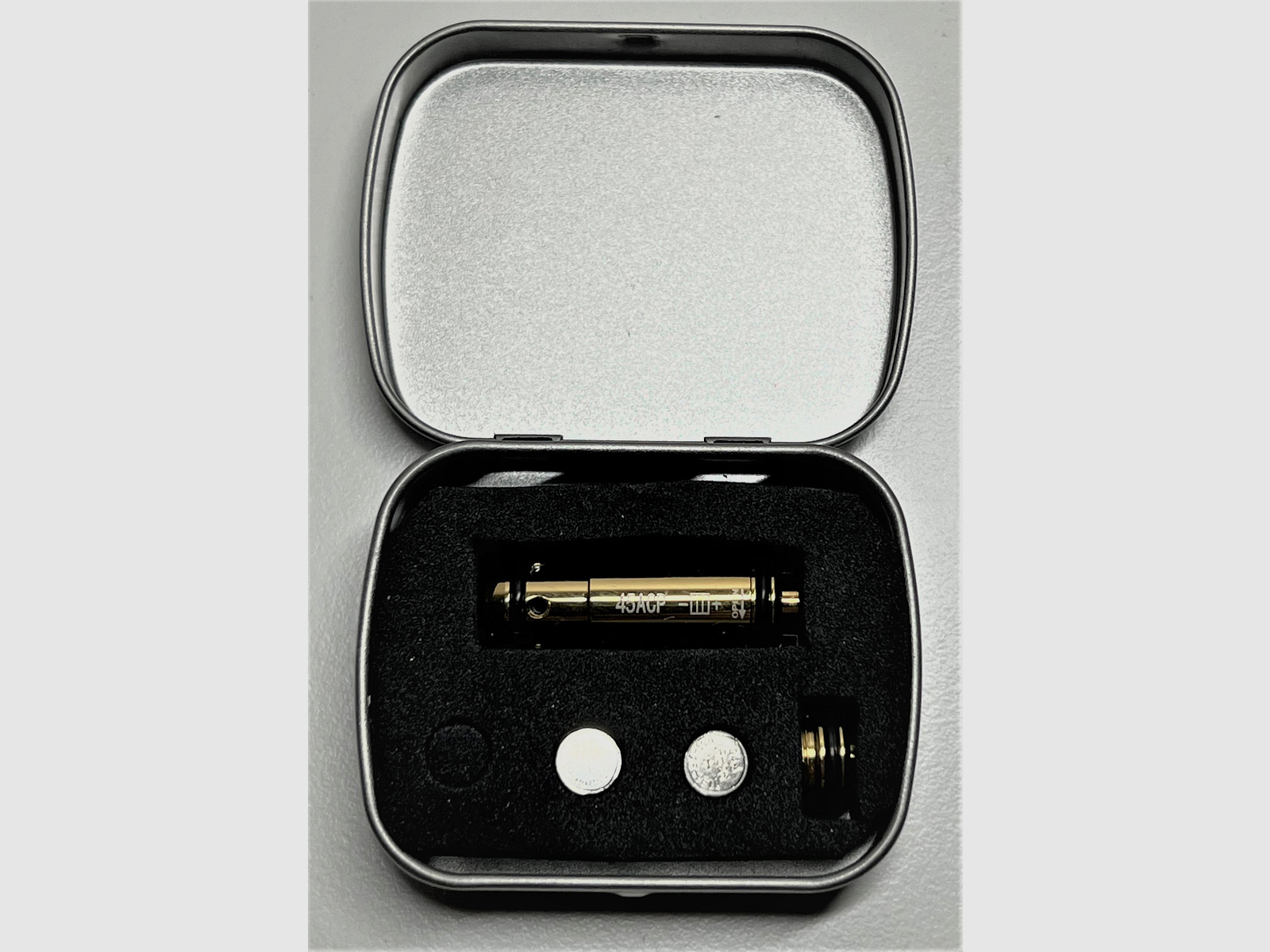  Laserpatrone  Dry Fire Pufferpatrone Schießkino 9 x 19  / 45ACP