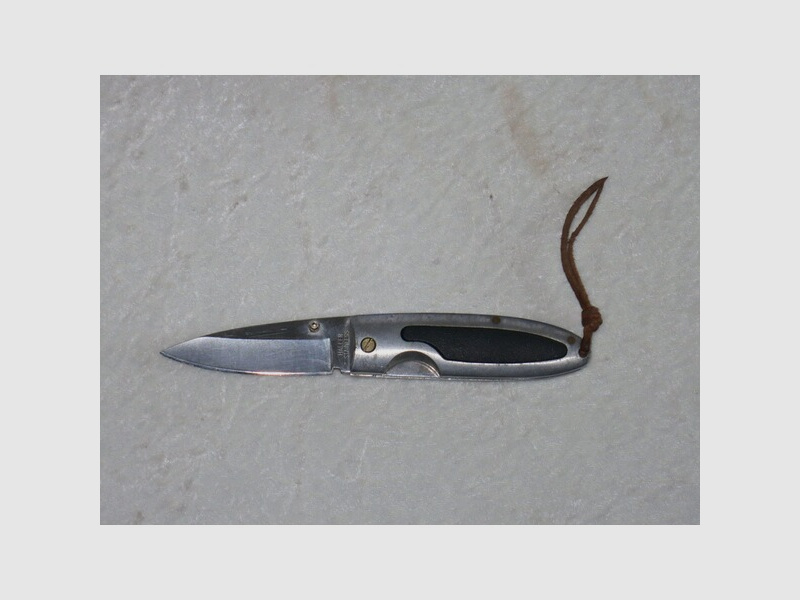 Haller Taschenmesser mit Aluminium Griffschalen, Großvater Messer, Top Zustand