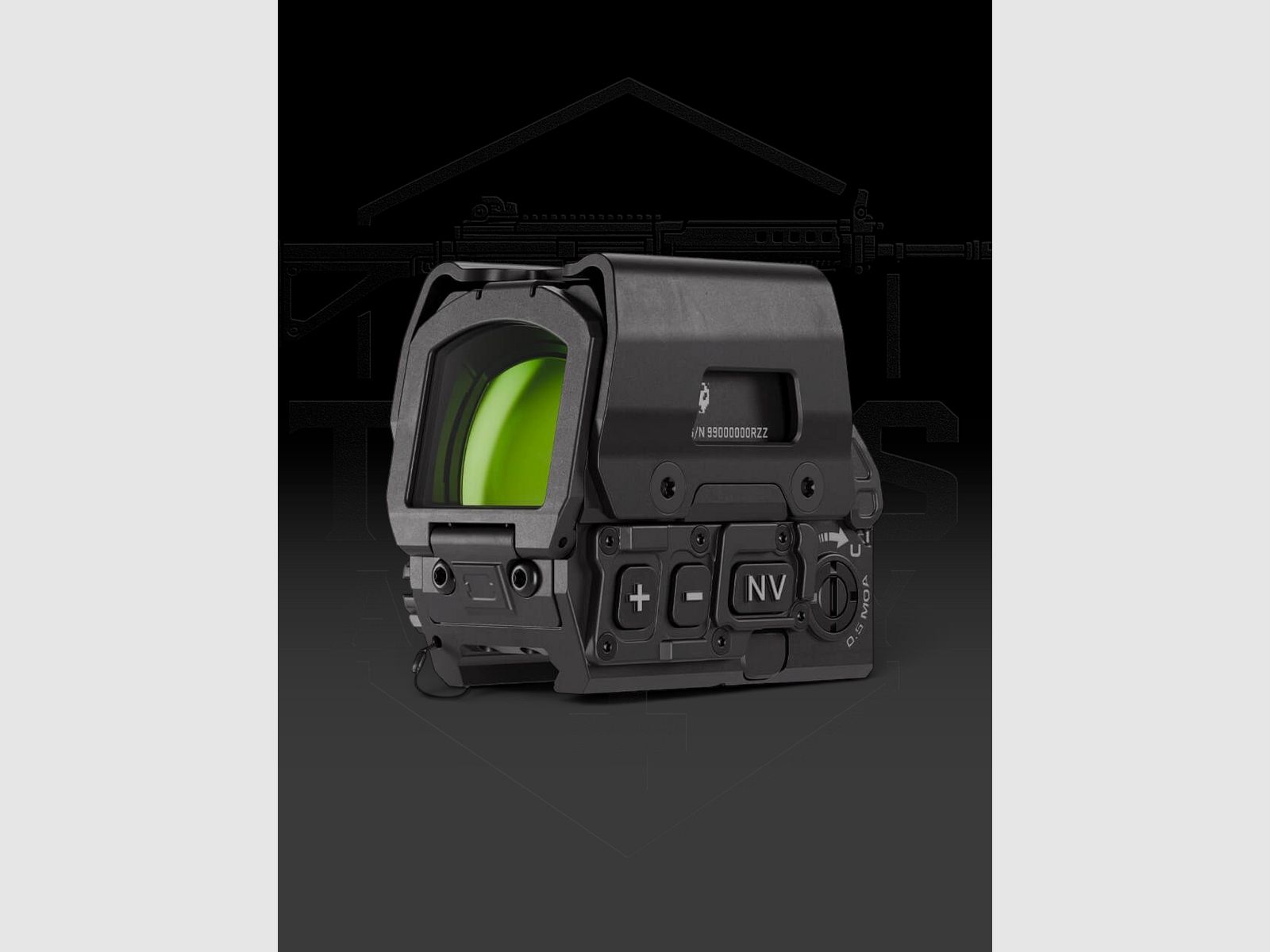SIG SAUER Romeo 8T AMR copertura, nera, immagine 1 di 5