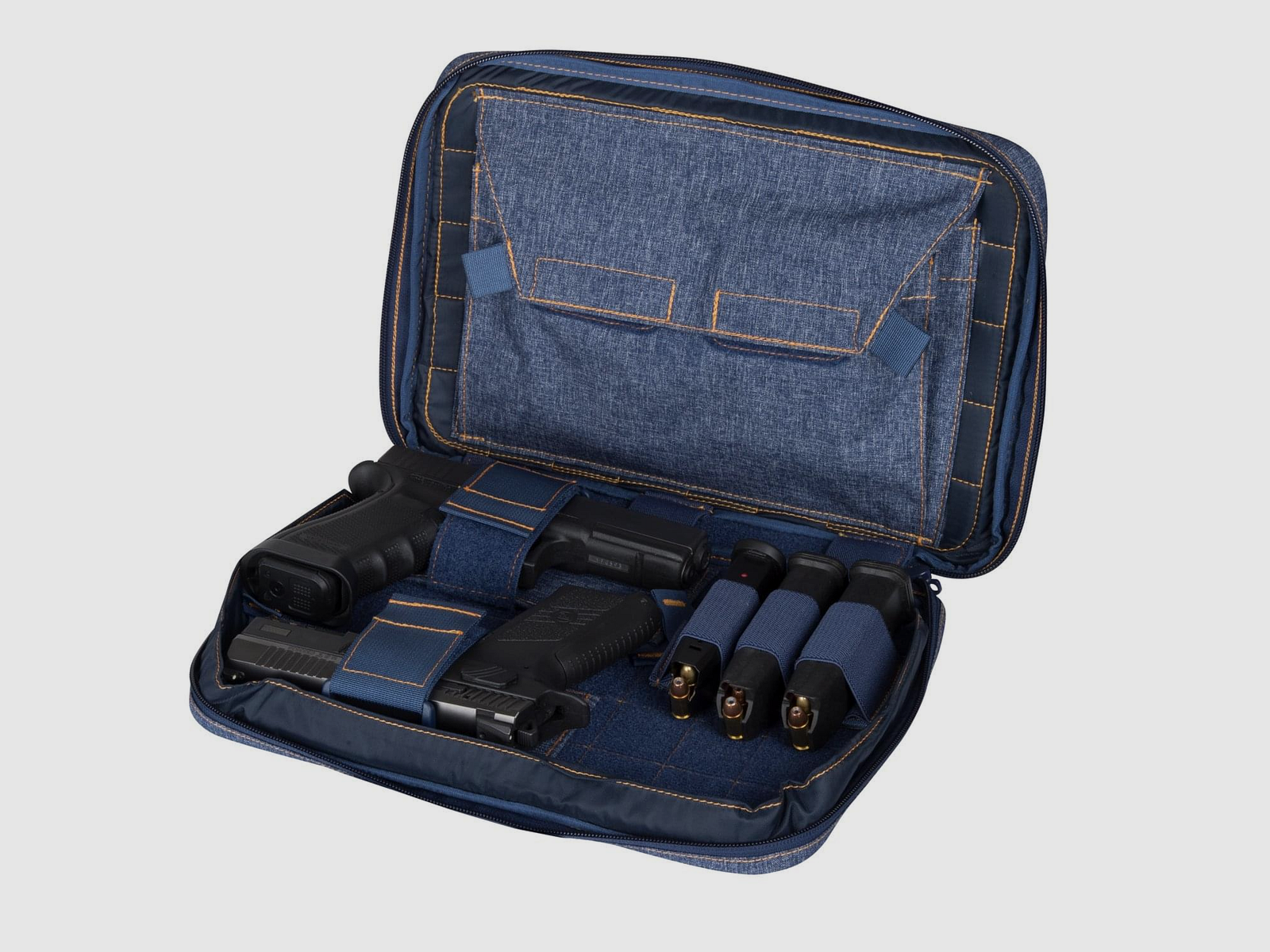 Helikon-Tex - Doppelte Waffenhülle Double Pistol Wallet® - Nylon - in Grau-Schwarz, Bild 4 von 6