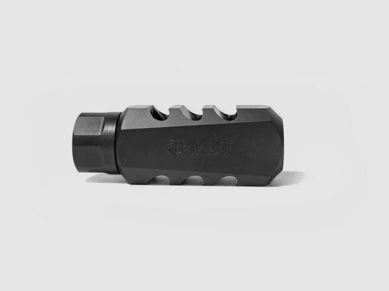 MDT Accessories – Muzzle Brake / Elite – 6.5CM / .308WIN M18x1.0 / BLK