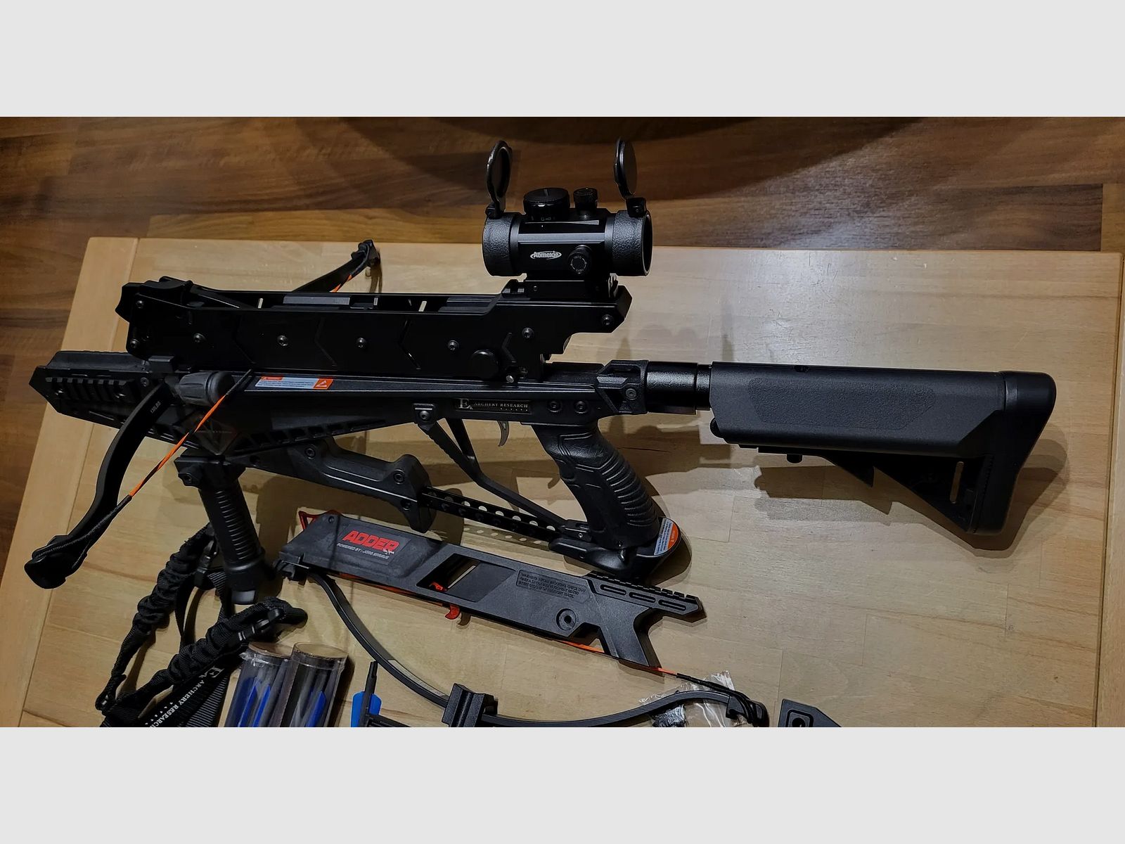 EK Archery Armbrust Cobra Adder Set, viel Zubehör