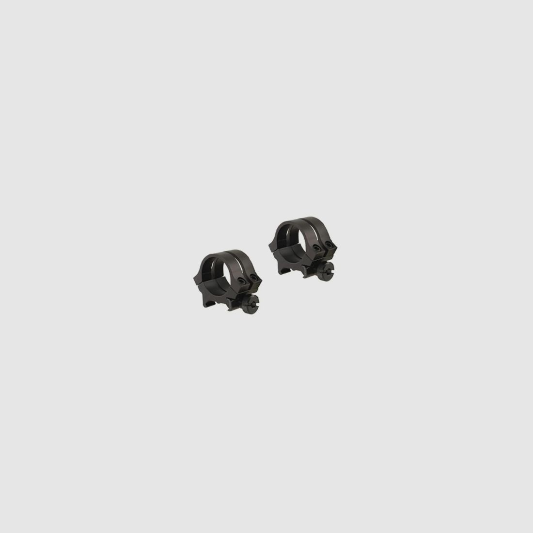 Weaver Quad-Lock 4X4 Weaver-Style Ringe matt schwarz 25,4mm medium, BH 4,27mm