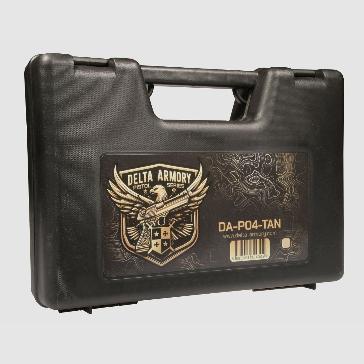 P04 GBB Airsoft Pistole in Tan | Delta Armory