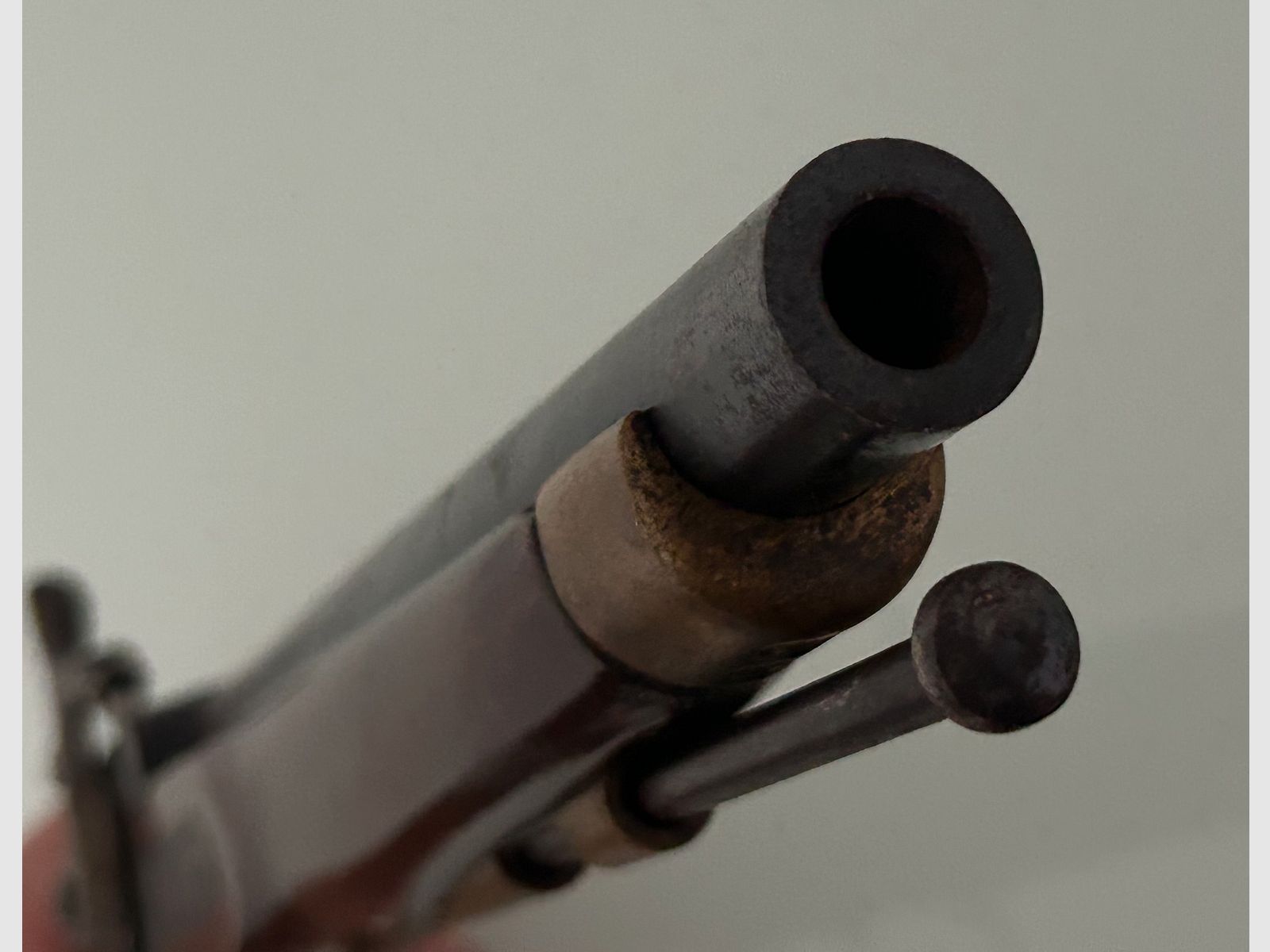 Perkussionspistole, Vorderlader, Vorderladerpistole, Perkussion Pistol, Schwarzpulver, Black Powder, Kaliber .45 - Nachbau -