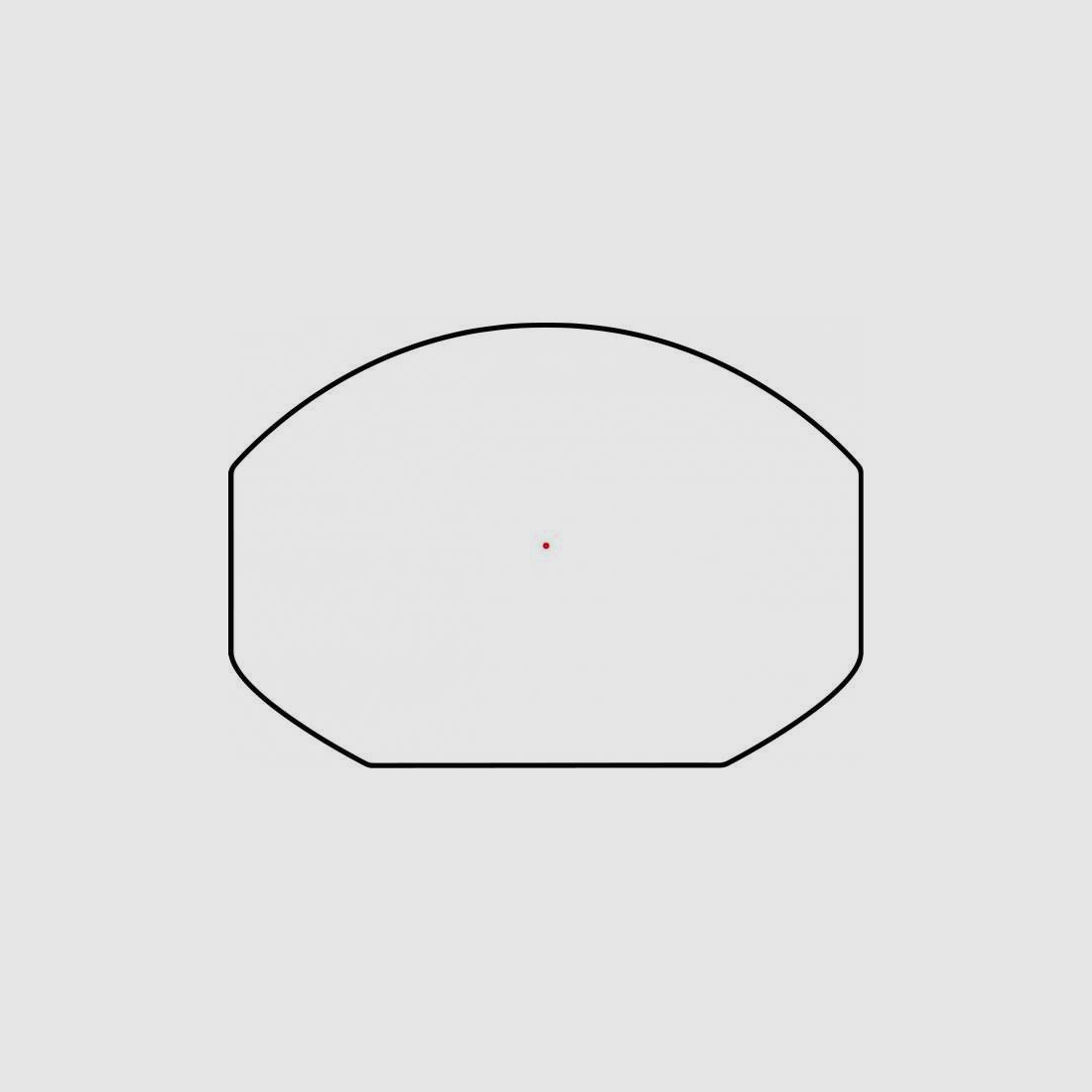 Hawke Vantage Reflexvisier 1x34 3 MOA Punkt, Weaverschiene, 3 MOA Dot - Red