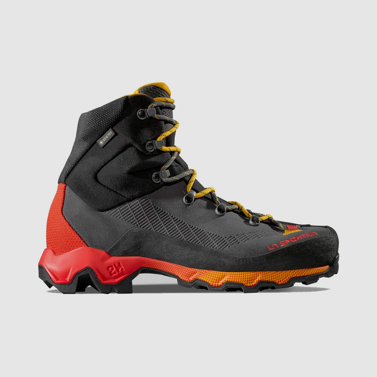 SCHOENEN – HEREN – LA SPORTIVA – AEQUILIBRIUM TREK GTX Carbon/Geel, afbeelding 2 van 5