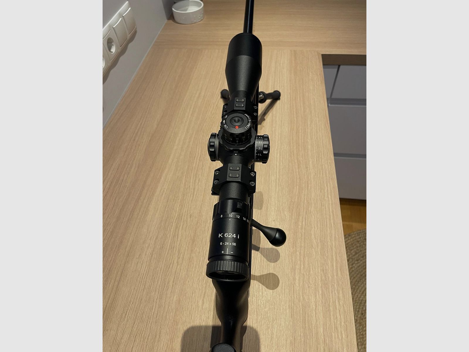 SAKO TRG 22 (.308 Win) + Kahles K 624i CW 6-24x56 Mil4 + ERATAC + SAKO Mündungsbremse + ATLAS BT65-NC + Picatinny Schiene + Tasmanian Tiger Gewehrtasche