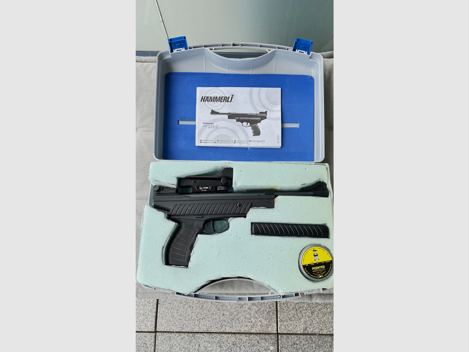 Hämmerli Firehornet air pistol like new