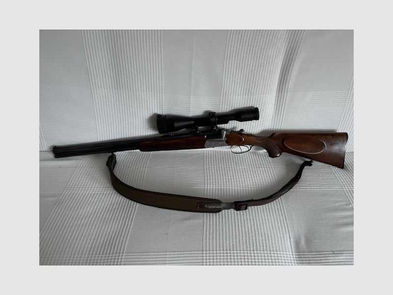 Anton Sodia Ferlach - Bockbüchsflinte - inkl. ZF Karl Kahles Wien Helia C 8x50 LS - sehr gut erhalten 