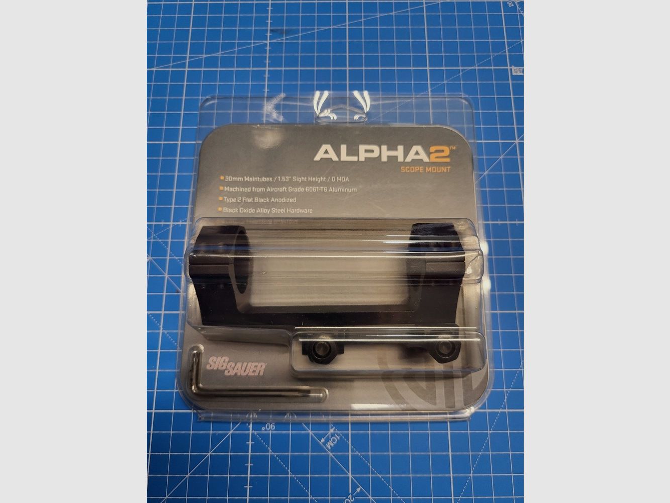 Sig Alpha 2 Cantilever Zielfernrohr Montage 30mm inkl. Red Dot Adapter 
