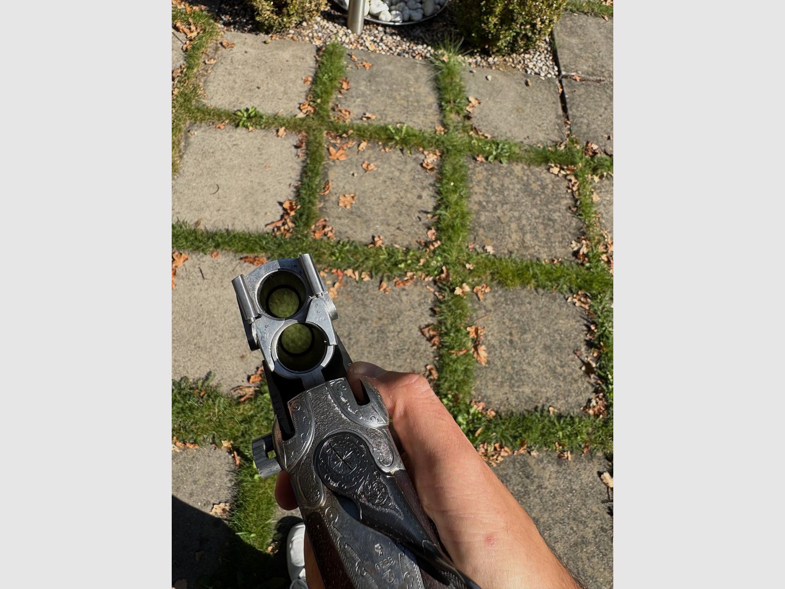 Merkel Meisterstück Seitenschloss Bockflinte, Bockbüchsflinte und Bockbüchse 203E Kaliber 12/70 .30R Blaser & 9,3x74R