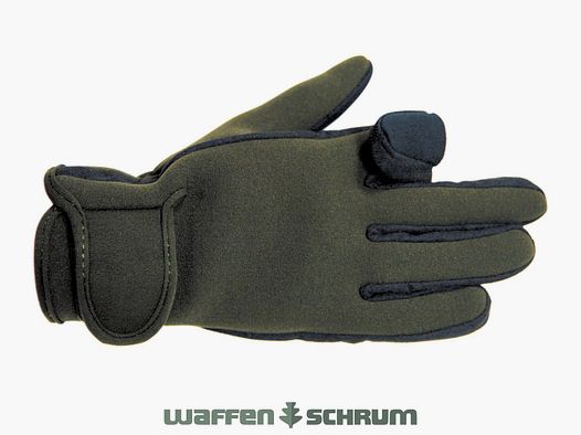 Percussion Handschuhe Neopren Khaki