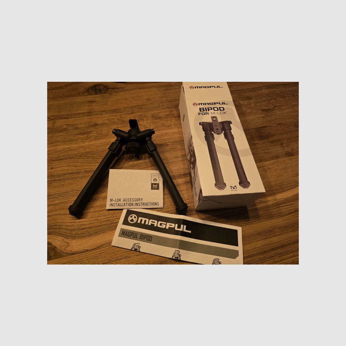 Magpul Bipod/Zweibein für M-LOK (Schwarz)