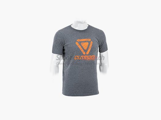 Outrider OT Scratched Logo Tee Dark Grey L