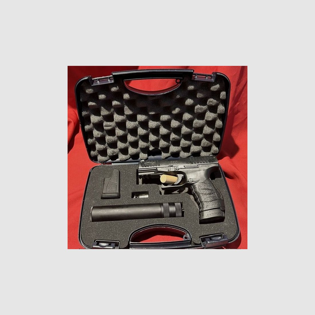 Kommissionen Gasp. PPQ Navy Set WALTHER 9mmP.A.K im Koffer