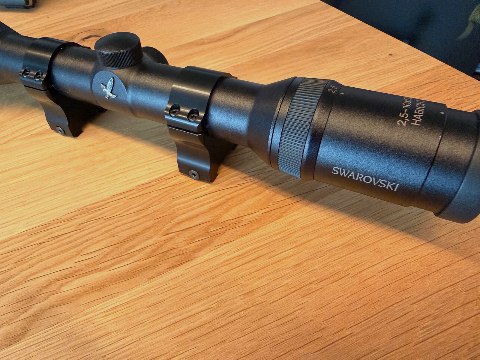 Swarovski Habicht 2,5-10x56 Zielvernrohr, EPARMS Adapter 