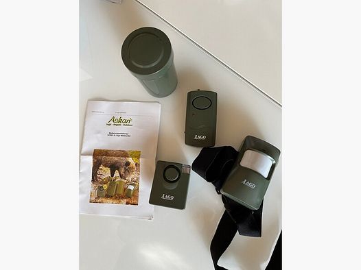 Askari / IL Lago Wildbewegungsmelder / Kirrungsmelder für den nächtlichen Ansitz
