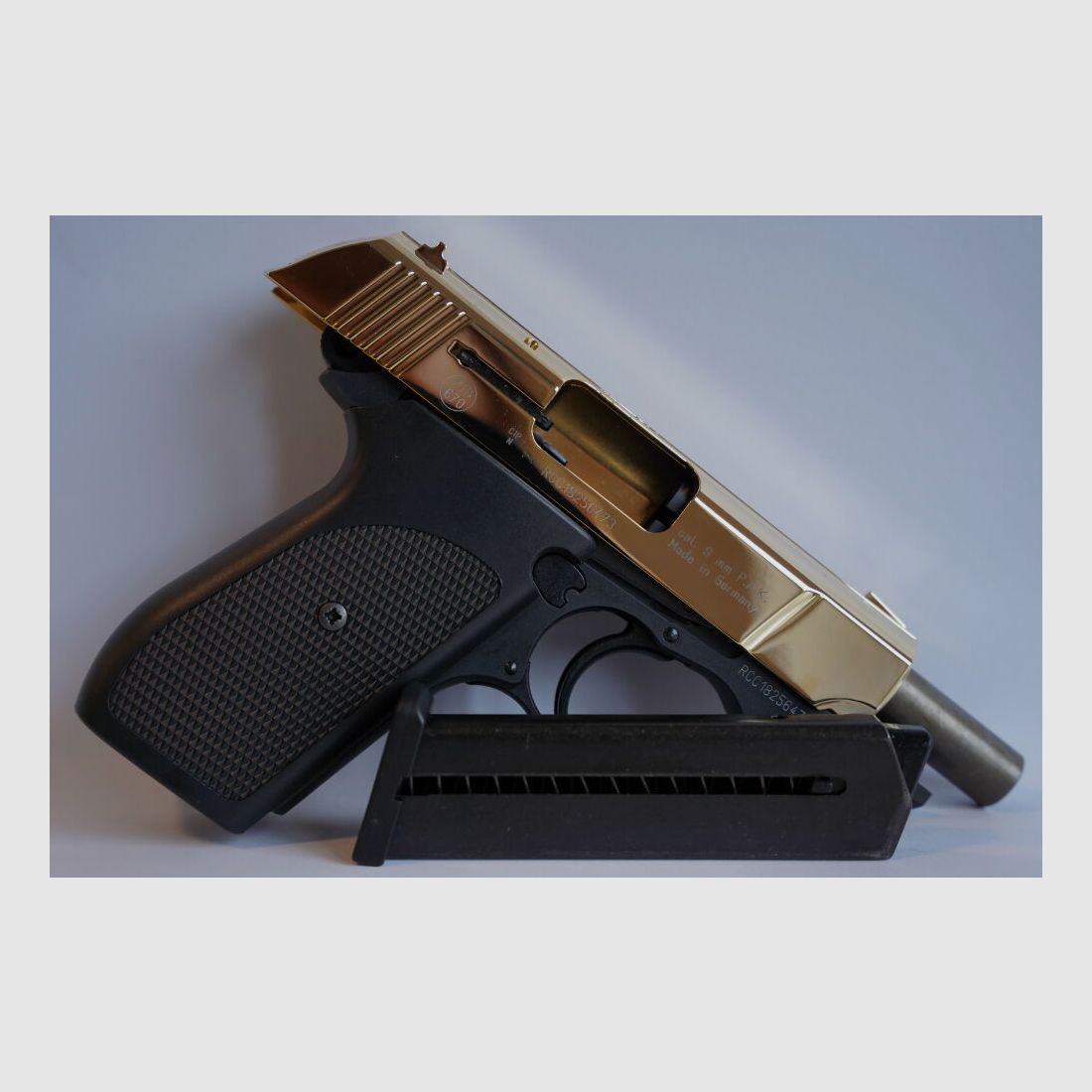 Röhm RG88 Czarny/Złoty pistolet alarmowy