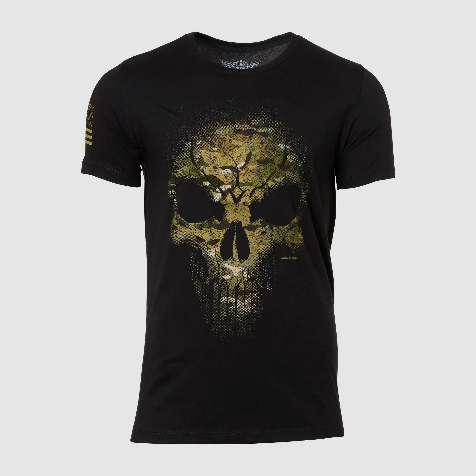 7.62 Design 7.62 Design T-Shirt Camo Skull Multicam schwarz