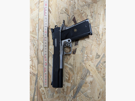 Peters Stahl Pistole Kal. .45ACP mit Wechselsystem 10mmAuto