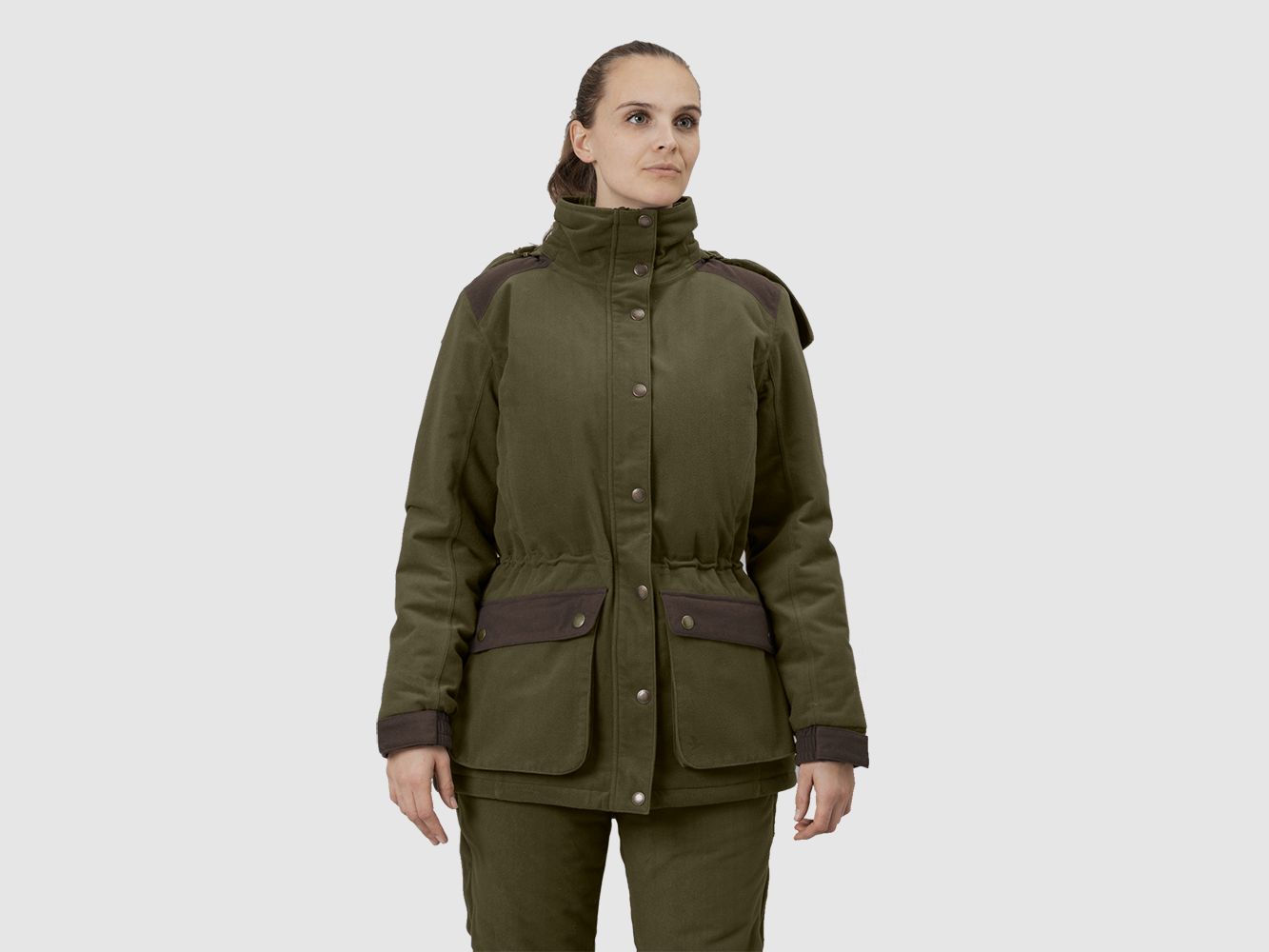 Max warm II Women Jacka Pine Green 38