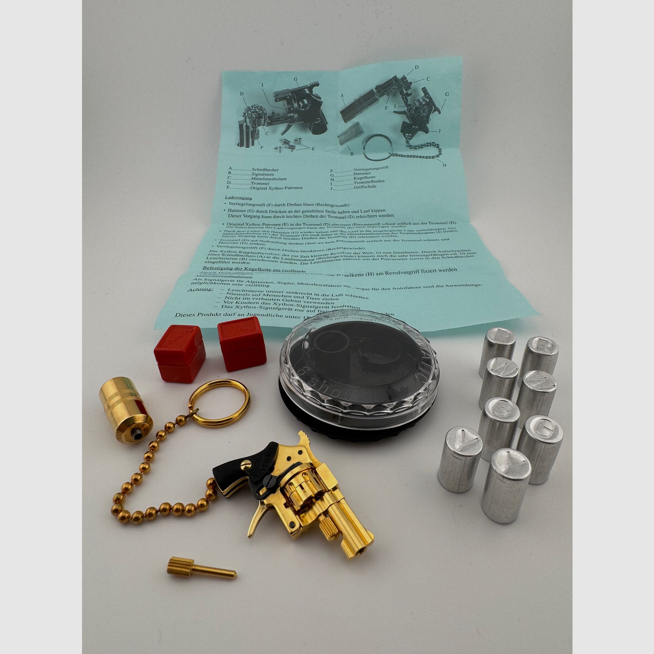 Andres & Dworsky GmbH Xythos Automatic - PTB 82 - De waarschijnlijk kleinste revolver ter wereld