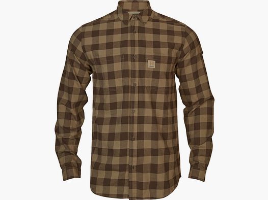 Härkila Hemd Scandinavian Antique Bronze check