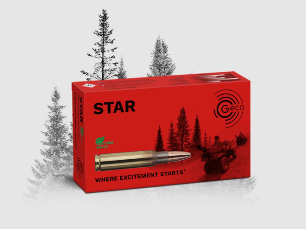 Geco Star 2424730 8x57 IRS 10.4 g 160 gr. Lead-free deformation projectile