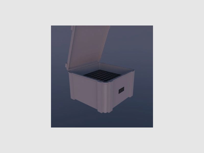 Caja de municiones Filamelt / .300 PRC / 'tapa abatible' / caja de cartuchos, caja de municiones