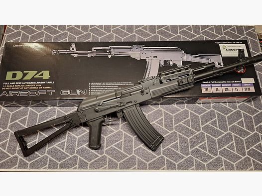 AK74 D74 Airsoft AEG 6mm BB - NOWY!
