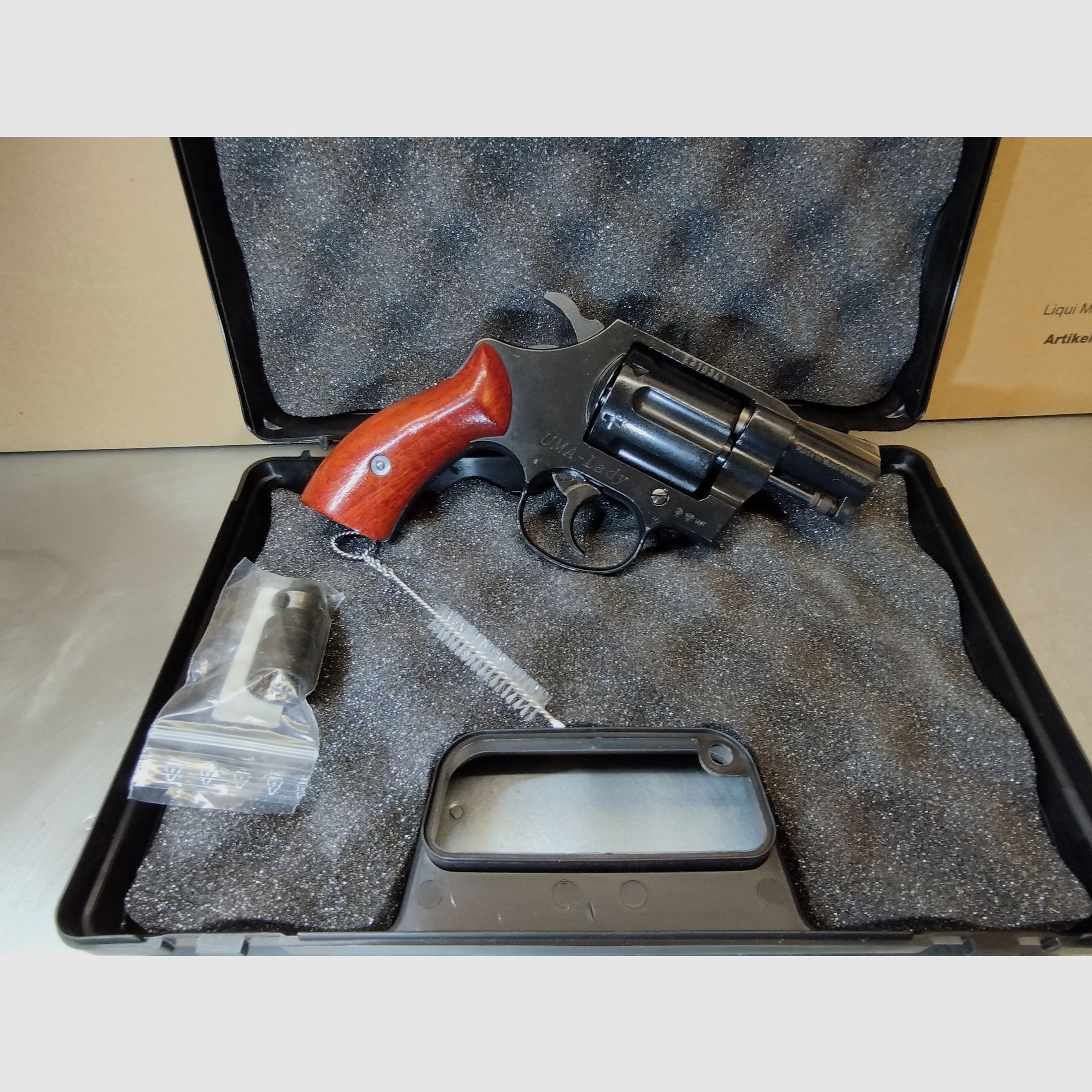 Revolver Röhm Umarex Uma-Lady 380K/9mmRK Neuwertig-NEU!!