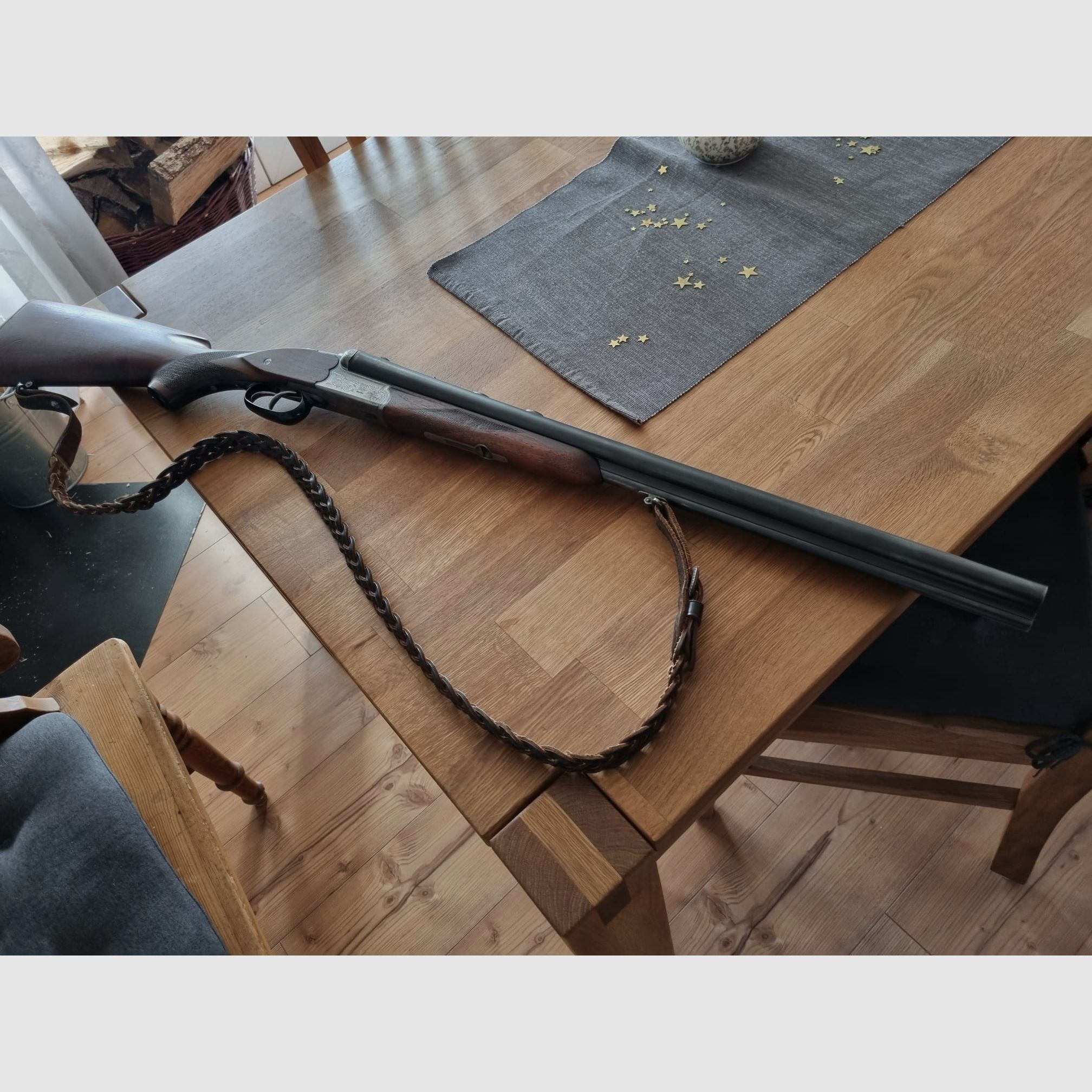 Sauer & Sohn Drilling 7x57R, 16/70  