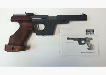 Fabbrica di armi Carl Walther Ulm Pistola sportiva/da competizione Walther GSP in calibro .22 L.r. - Impugnatura in legno Carl Walther