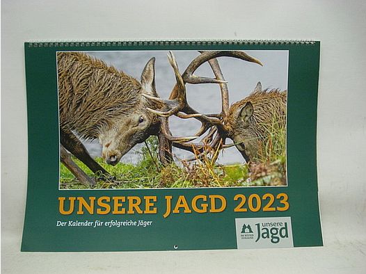 Wandkalender Unsere Jagd -