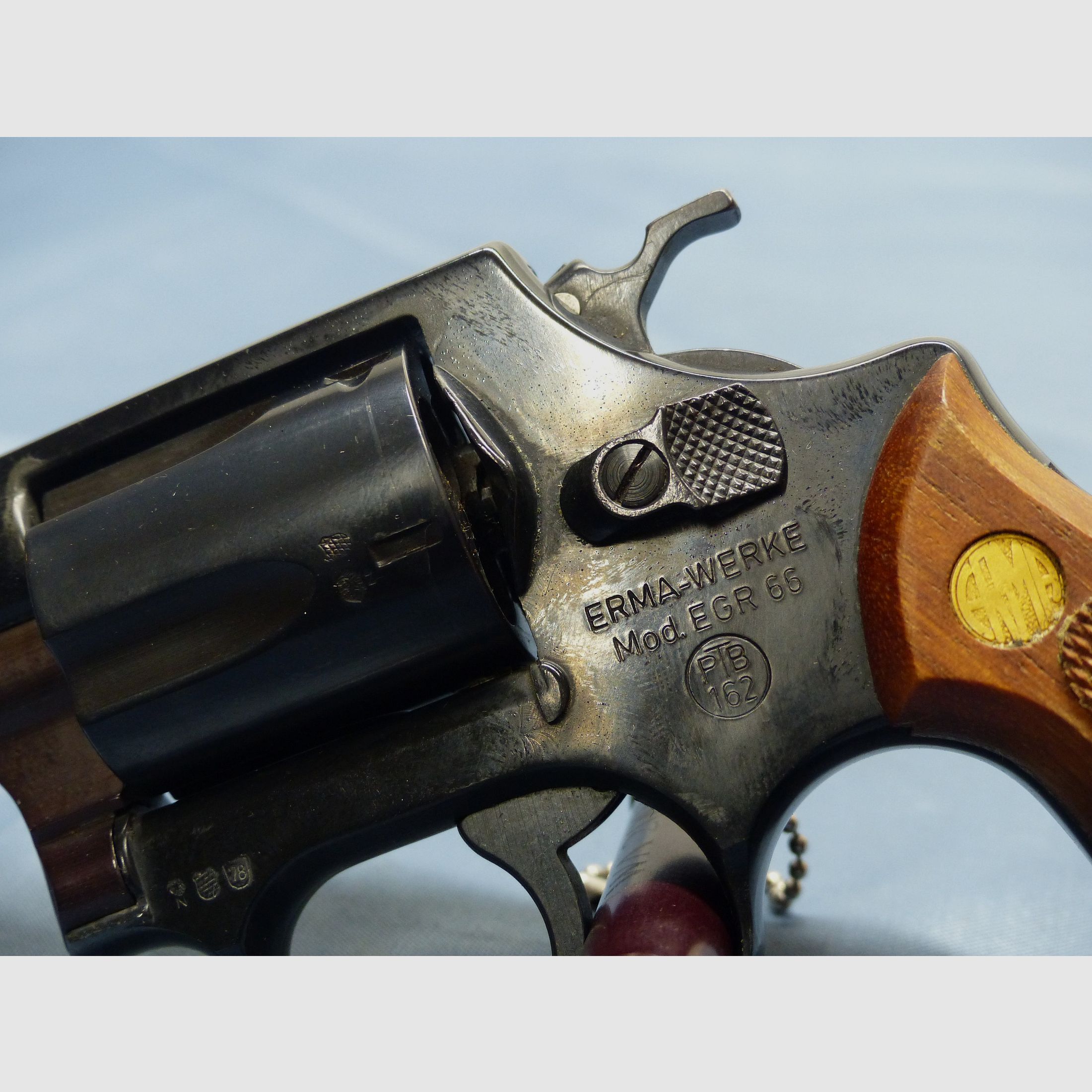 Erma EGR 66 signal revolver 9 mm 1978 vintage, immagine 10 di 11
