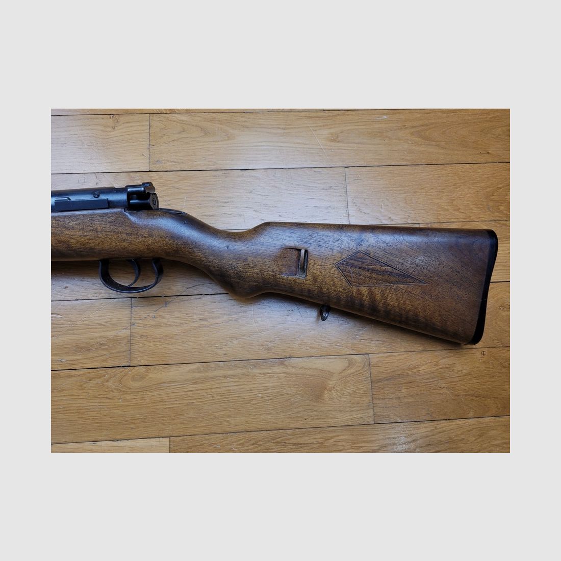 Deutsche Trainingsbüchse – 3. Reich 22LR Modell KKK Gustloff – Exzellente Schießbüchse – TBE, Bild 3 von 14