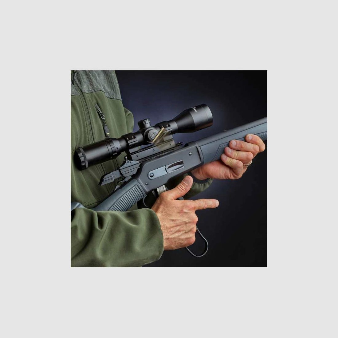 Davide Pedersoli Unterhebelrepetierer 1886/71 Boarbuster Shadow .45-70 Govt.