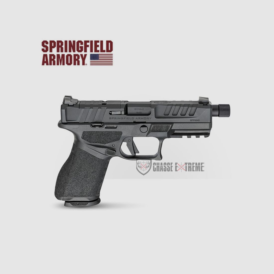 Pistolet SPRINGFIELD ARMORY Echelon 4.0 TB Compact 4'' Cal 9x19 mm