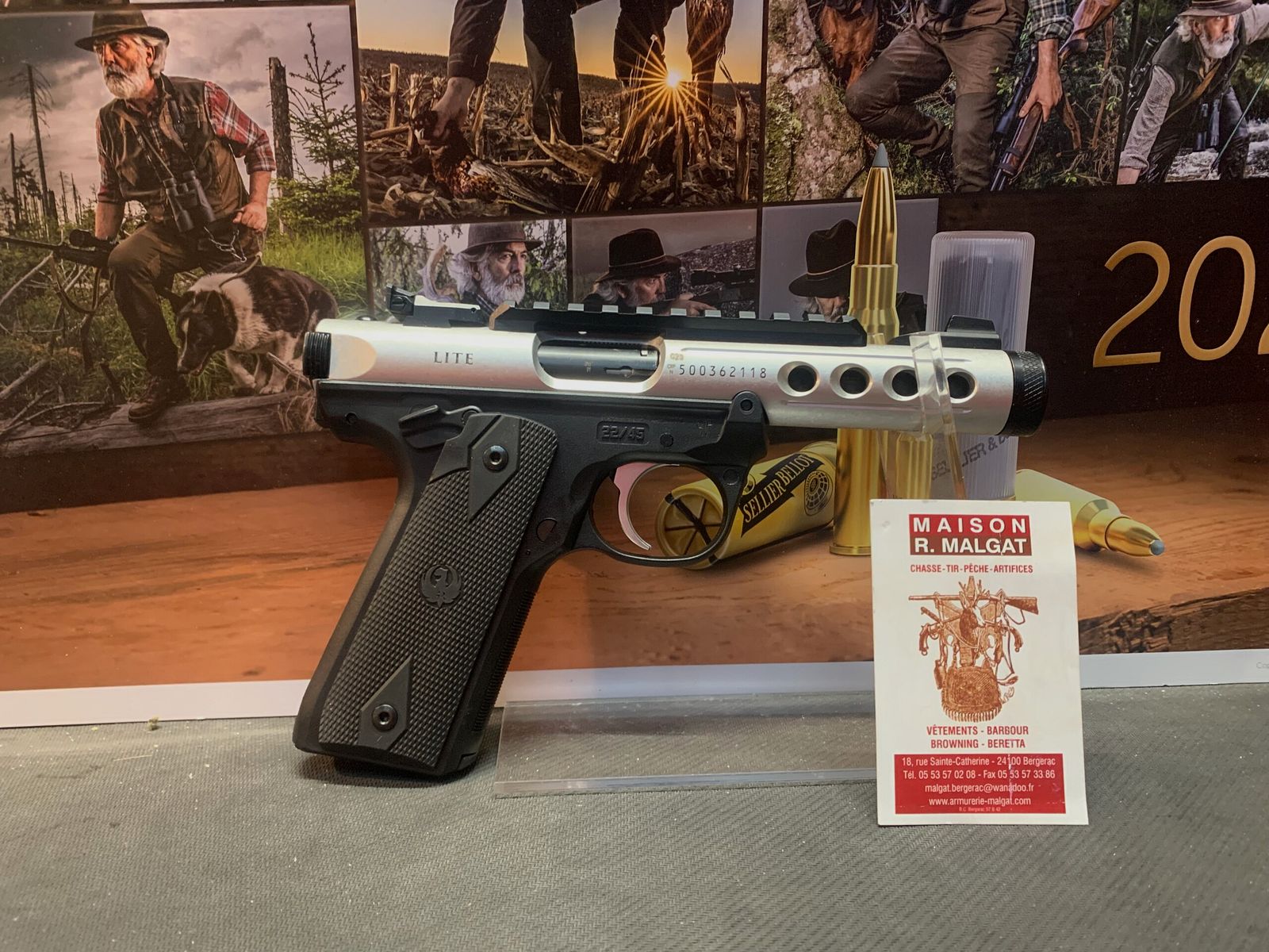 RUGER MARK IV 22/45 LITE Grau cal. 22lr, Bild 6 von 7