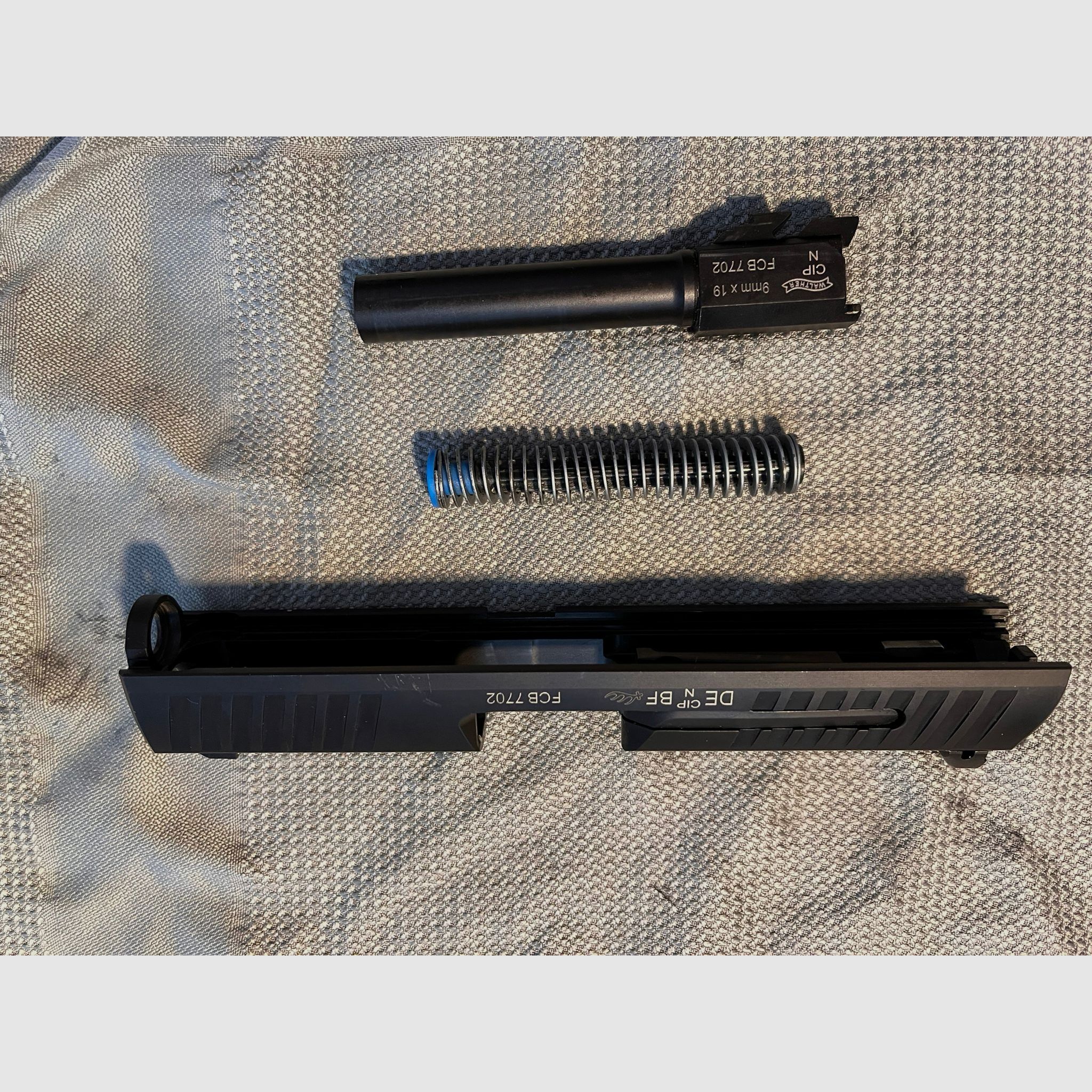 Walther PPQ 9mm Para neuwertig