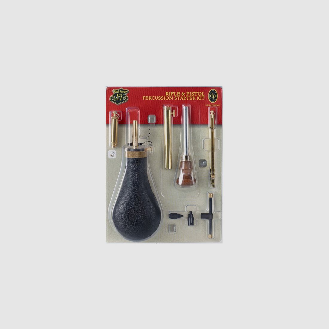 BEGINNER SET BLACK POWDER PEDERSOLI PISTOL AND PERCUSSION RIFLES