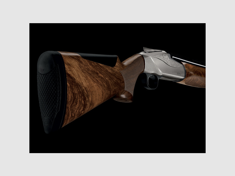 Benelli 828 U Silver hunting weapon / over-and-under shotgun