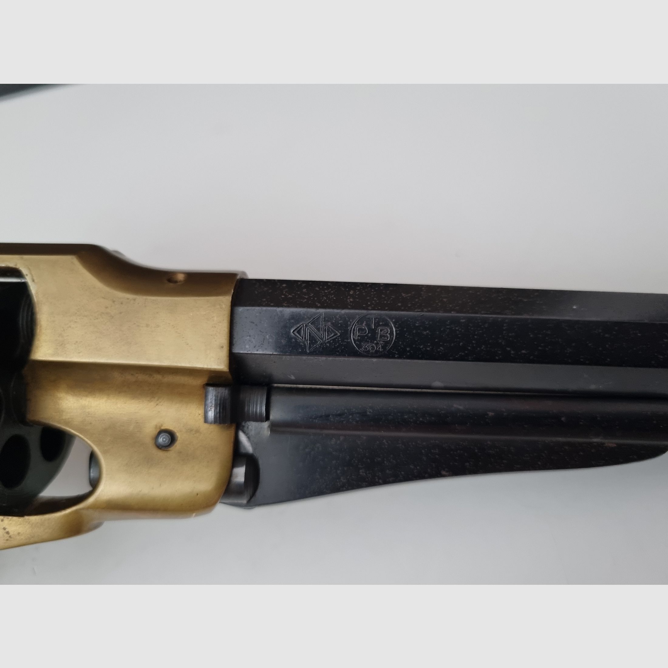 Western Remington New Army 9mm Knall Seltener Neumann Umbau PTB 304