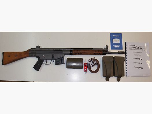 Schwaben Arms GmbH Selbstladebüchse SAR M41 SPORTMATCH MF3 G3KT Kaliber 308win. - MADE IN GERMANY - ähnlich HK41/G3